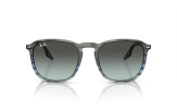 P&auml;ikeseprillid Ray-Ban 0RB2203 Striped Grey & Blue Blue/Black M