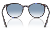 P&auml;ikeseprillid Ray-Ban 0RB2204 Havana Blue Tortoiseshell Clear Gradient Blue L
