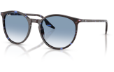 P&auml;ikeseprillid Ray-Ban 0RB2204 Havana Blue Tortoiseshell Clear Gradient Blue L