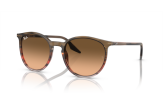 P&auml;ikeseprillid Ray-Ban 0RB2204 Striped Brown & Red Pink/Black L