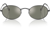P&auml;ikeseprillid Ray-Ban Oval Black Bronze