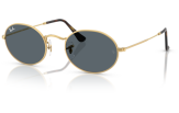 P&auml;ikeseprillid Ray-Ban Oval Arista Gold Blue