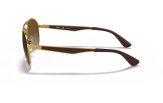 P&auml;ikeseprillid Ray-Ban 0RB3549 Arista Gold Brown Polarized L