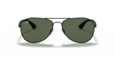 P&auml;ikeseprillid Ray-Ban 0RB3549 Black Green L