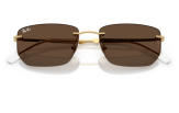 P&auml;ikeseprillid Ray-Ban 0RB3768 Arista Gold Dark Brown