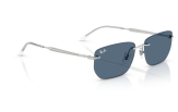 P&auml;ikeseprillid Ray-Ban 0RB3768 Silver Dark Blue