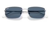 P&auml;ikeseprillid Ray-Ban 0RB3768 Silver Dark Blue