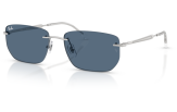 P&auml;ikeseprillid Ray-Ban 0RB3768 Silver Dark Blue