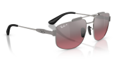 P&auml;ikeseprillid Ray-Ban 0RB3789M Gunmetal Polarized Wine