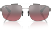 P&auml;ikeseprillid Ray-Ban 0RB3789M Gunmetal Polarized Wine