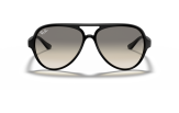 P&auml;ikeseprillid Ray-Ban Cats 5000 Black Light Grey Gradient