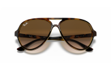 P&auml;ikeseprillid Ray-Ban Cats 5000 Light Havana Light Brown Gradient