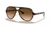 P&auml;ikeseprillid Ray-Ban Cats 5000 Light Havana Light Brown Gradient