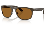 P&auml;ikeseprillid Ray-Ban 0RB4468 Sand Brown Polarised Bronze