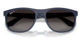 P&auml;ikeseprillid Ray-Ban 0RB4468 Sand Dark Blue Grey Gradient Polarized
