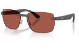 P&auml;ikeseprillid Ray-Ban 0RB4470CH Sand Grey Polarised Red L