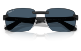 P&auml;ikeseprillid Ray-Ban 0RB4470CH Sand Black Polarized Blue L