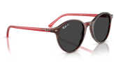 P&auml;ikeseprillid Ray-Ban Bernard Transparent Shade Fantasy Red Polarized Black M