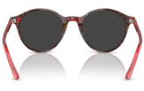 P&auml;ikeseprillid Ray-Ban Bernard Transparent Shade Fantasy Red Polarized Black M
