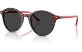 P&auml;ikeseprillid Ray-Ban Bernard Transparent Shade Fantasy Red Polarized Black M