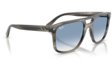 P&auml;ikeseprillid Ray-Ban 0RB2213 Grey Havana Clear Gradient Blue