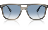 P&auml;ikeseprillid Ray-Ban 0RB2213 Grey Havana Clear Gradient Blue