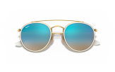 P&auml;ikeseprillid Ray-Ban 0RB3647N Arista Gold Blue Flash