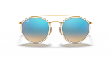 P&auml;ikeseprillid Ray-Ban 0RB3647N Arista Gold Blue Flash