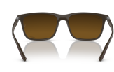 P&auml;ikeseprillid Ray-Ban 0RB4385 Brown Gold & Brown Polarised+