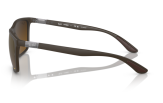 P&auml;ikeseprillid Ray-Ban 0RB4385 Brown Gold & Brown Polarised+