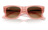 P&auml;ikeseprillid Ray-Ban Mega Wayfarer Transparent Pink Light Brown Gradient Black