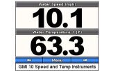 GST 10 - Water, Speed and Temperature Adapter