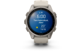 Spordikell Garmin fenix 9 43mm Standard - Titanium with Fog Grey Silicone Band