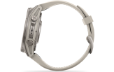 Spordikell Garmin fenix 9 43mm Standard - Titanium with Fog Grey Silicone Band