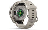 Spordikell Garmin fenix 9 43mm Standard - Titanium with Fog Grey Silicone Band