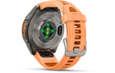 Spordikell Garmin fenix 9 43mm Pro inReach - Titanium with Shell Pink/Autumn Orange Silicone Band