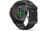 Spordikell Garmin fenix 9 43mm Pro inReach - Carbon Gray DLC Titanium with Black/Pebble Grey Silicone Band