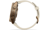 Spordikell Garmin fenix 9 43mm Pro inReach - Autumn Gold Titanium with Cream/French Grey Silicone Band