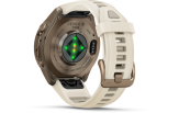 Spordikell Garmin fenix 9 43mm Pro inReach - Autumn Gold Titanium with Cream/French Grey Silicone Band
