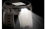 Spordikell Garmin fenix 9 43mm Pro inReach - Titanium with Fog Grey/Dark Sandstone Silicone Band