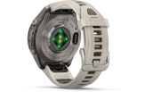 Spordikell Garmin fenix 9 43mm Pro - Titanium with Fog Grey/Dark Sandstone Silicone Band