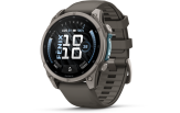 Spordikell Garmin fenix 9 47mm Standard - Titanium with Pebble Grey Silicone Band