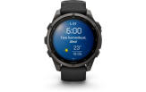 Spordikell Garmin fenix 9 47mm Standard - Carbon Grey DLC Titanium with Black Silicone Band