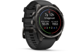 Spordikell Garmin fenix 9 47mm Standard - Carbon Grey DLC Titanium with Black Silicone Band