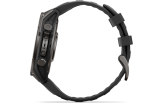 Spordikell Garmin fenix 9 47mm Standard - Carbon Grey DLC Titanium with Black Silicone Band