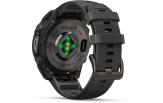 Spordikell Garmin fenix 9 47mm Standard - Carbon Grey DLC Titanium with Black Silicone Band