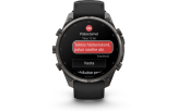 Spordikell Garmin fenix 9 47mm Pro inReach - Carbon Gray DLC Titanium with Black/Pebble Grey Silicone Band
