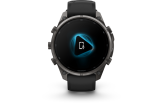 Spordikell Garmin fenix 9 47mm Pro inReach - Carbon Gray DLC Titanium with Black/Pebble Grey Silicone Band