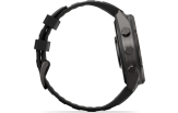 Spordikell Garmin fenix 9 47mm Pro inReach - Carbon Gray DLC Titanium with Black/Pebble Grey Silicone Band