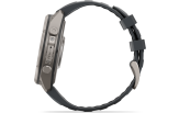 Spordikell Garmin fenix 9 47mm Pro - Titanium with Graphite/Black Silicone Band